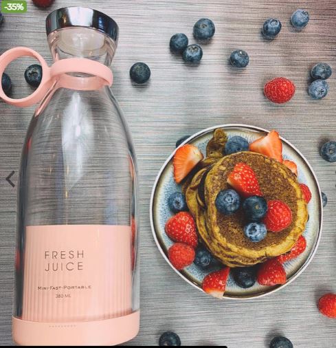 Garrafinha Liquidificador Portátil Fresh Juice